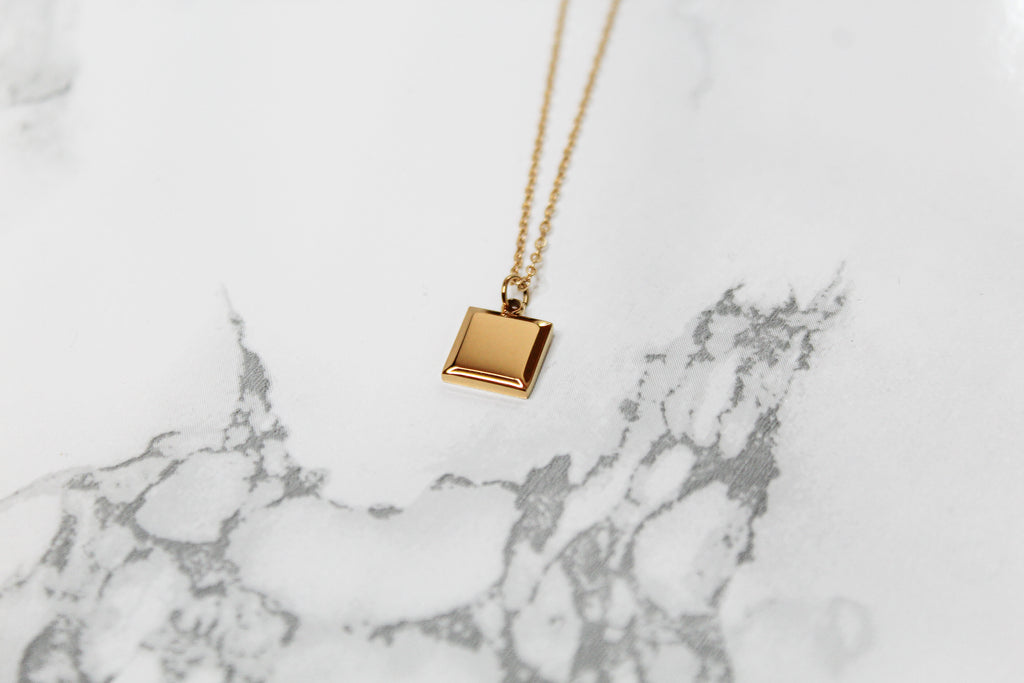 The Tiny Bar Pendant Necklace